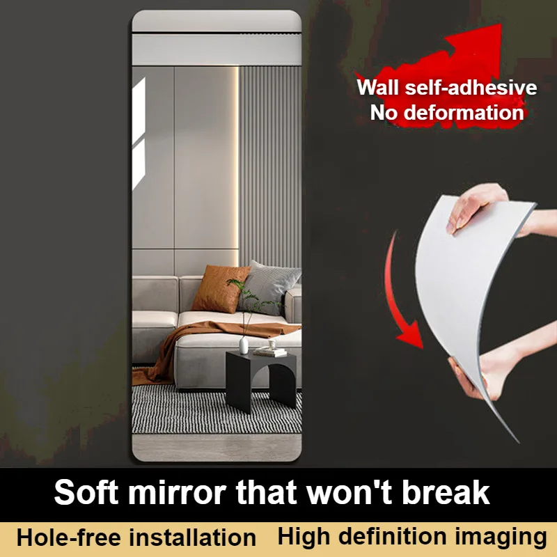 Mirror wall stickers home full - Home Bathroom Fittings reseña y precio
