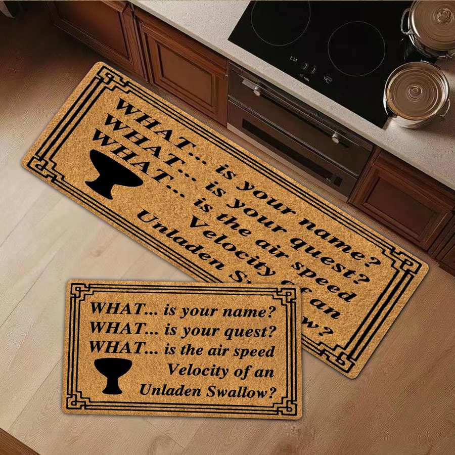 1/2/3Pcs Flannel Kitchen Mat—F - Home Bathroom Movie reseña y precio