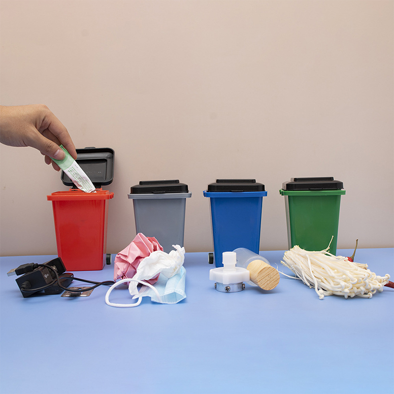 Creative Mini Trash Can Deskto - Home Bathroom Trash Can reseña y precio