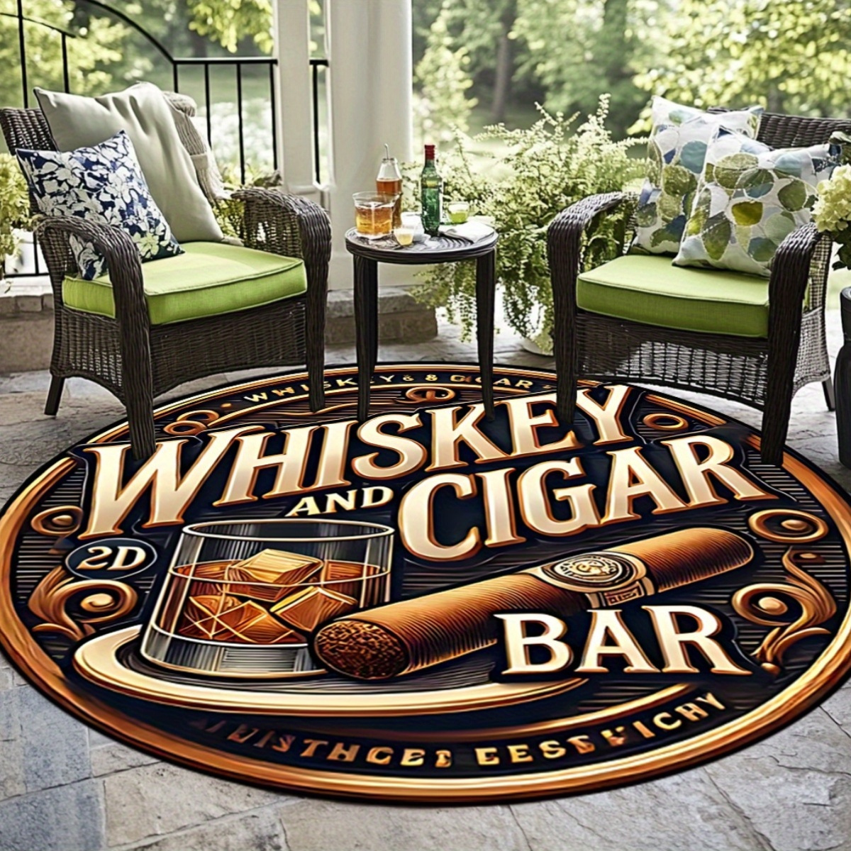 Vintage Whiskey Glasses Round  - Home Bathroom Ideas reseña y precio