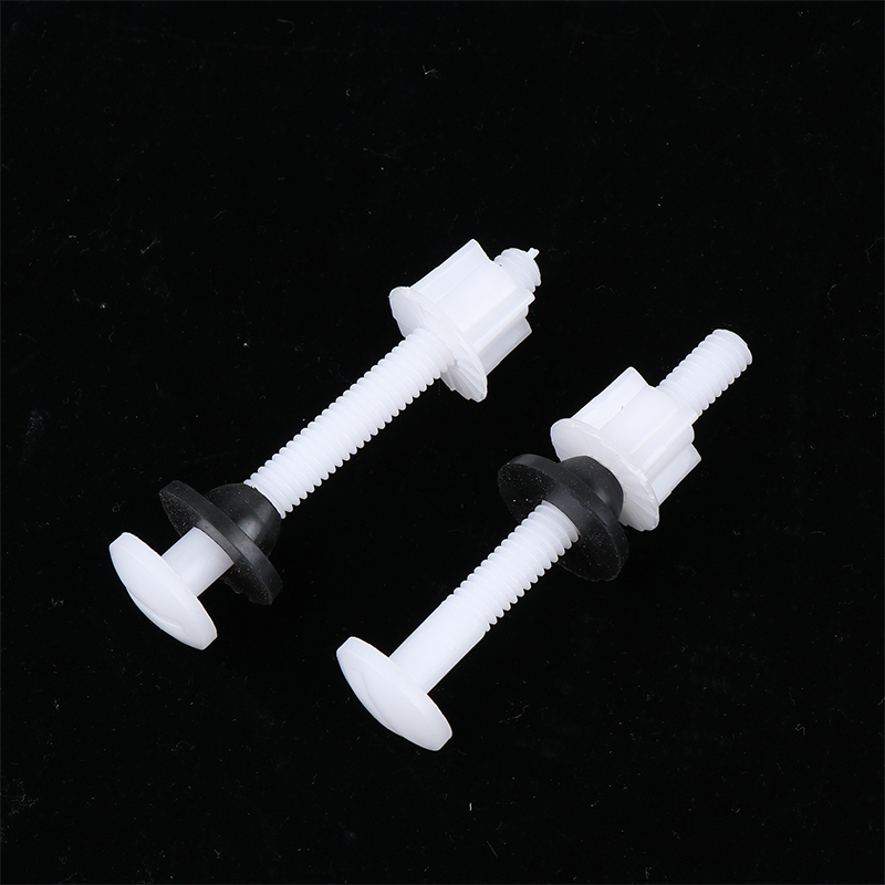 2Pcs Plastic Toilet Seat Hinge - Home Bathroom Fittings reseña y precio