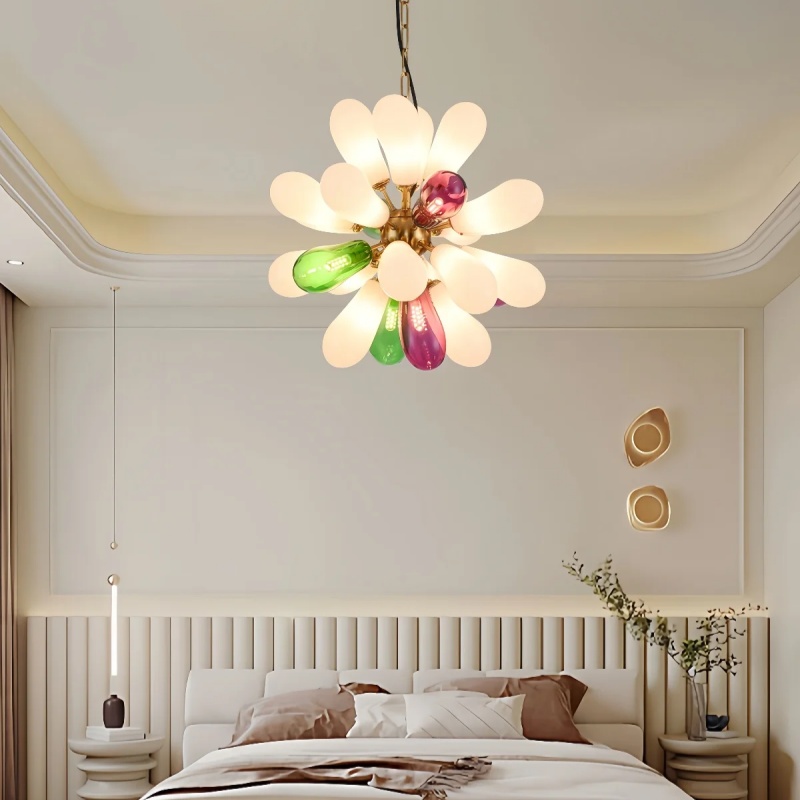 Modern Eggplant Design Colored - Home Bathroom Lighting Design reseña y precio
