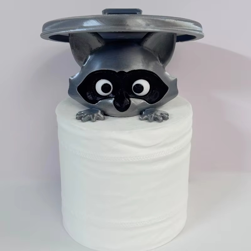 Cute Raccoon Toilet Paper Hold - Home Bathroom Ideas reseña y precio