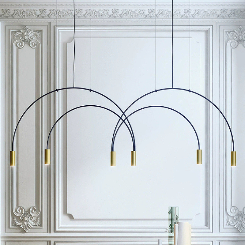 Modern High-end Metal Counter  - Home Bathroom Lighting Design reseña y precio