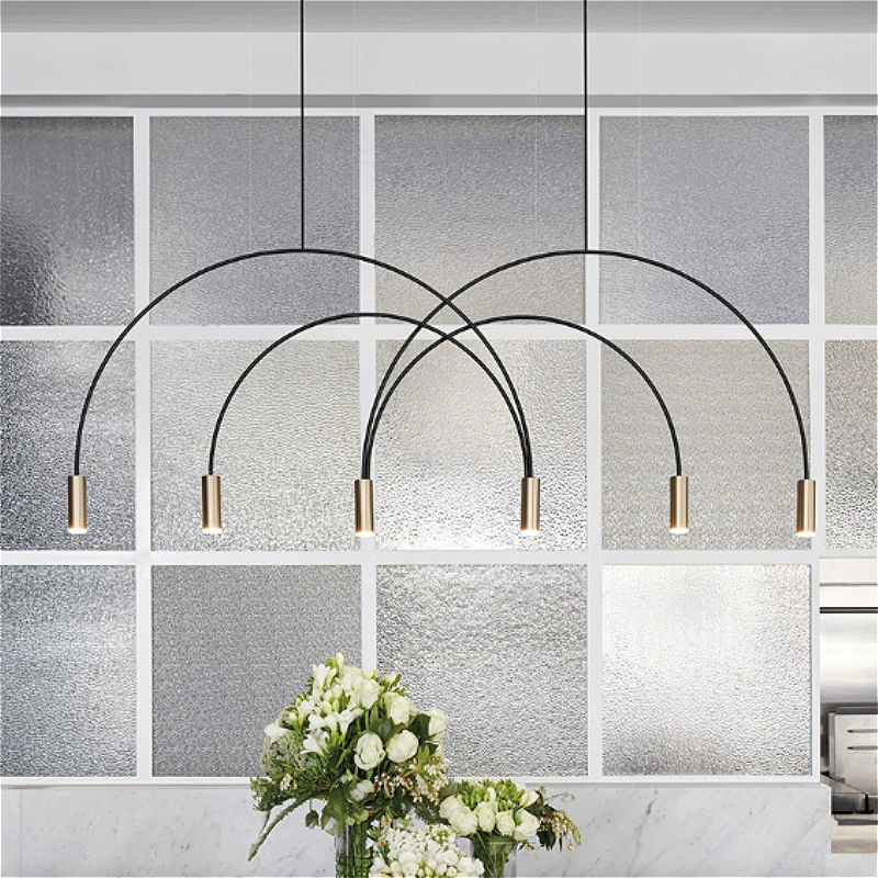 Modern High-end Metal Counter  - Home Bathroom Lighting Design reseña y precio