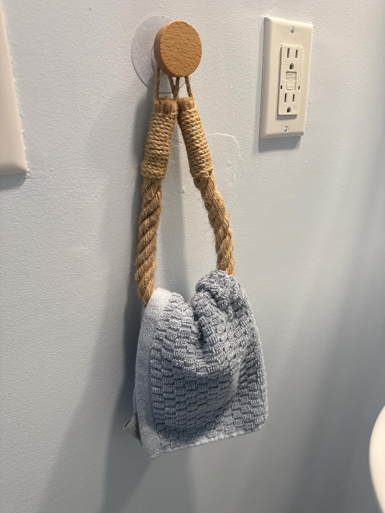 Hemp Rope Towel Holder, Creati - Home Bathroom Paper Towel Holder reseña y precio