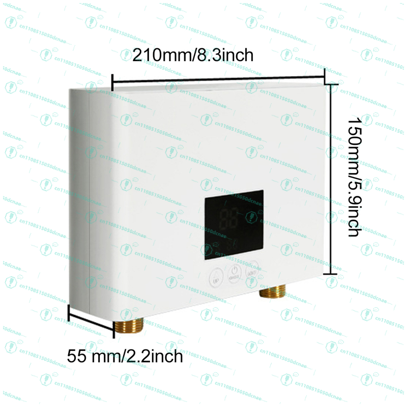 Instant Water Heater  Wall-Mou - Home Bathroom Water Heater reseña y precio