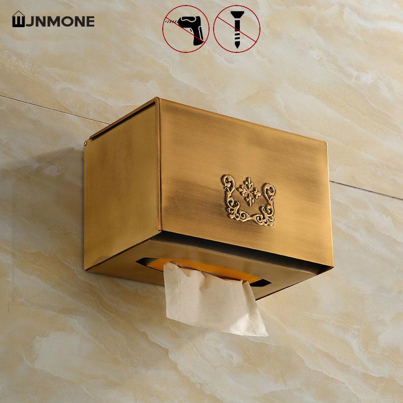 Tissue Box Holder Bathroom Wal - Home Bathroom Paper Towel Holder reseña y precio