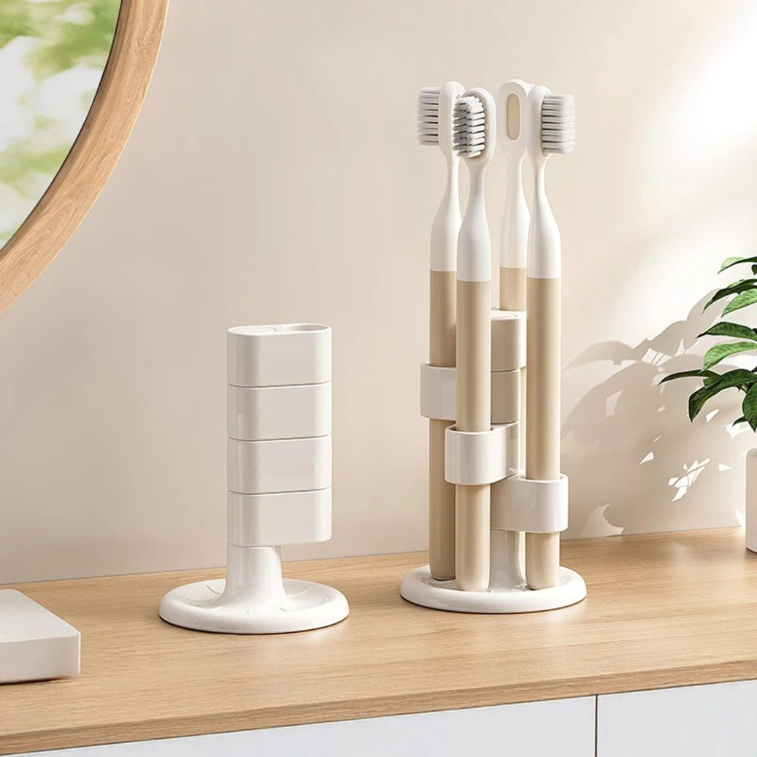 1pcs Rotating Toothbrush Holde - Home Goods Bathroom Storage reseña y precio