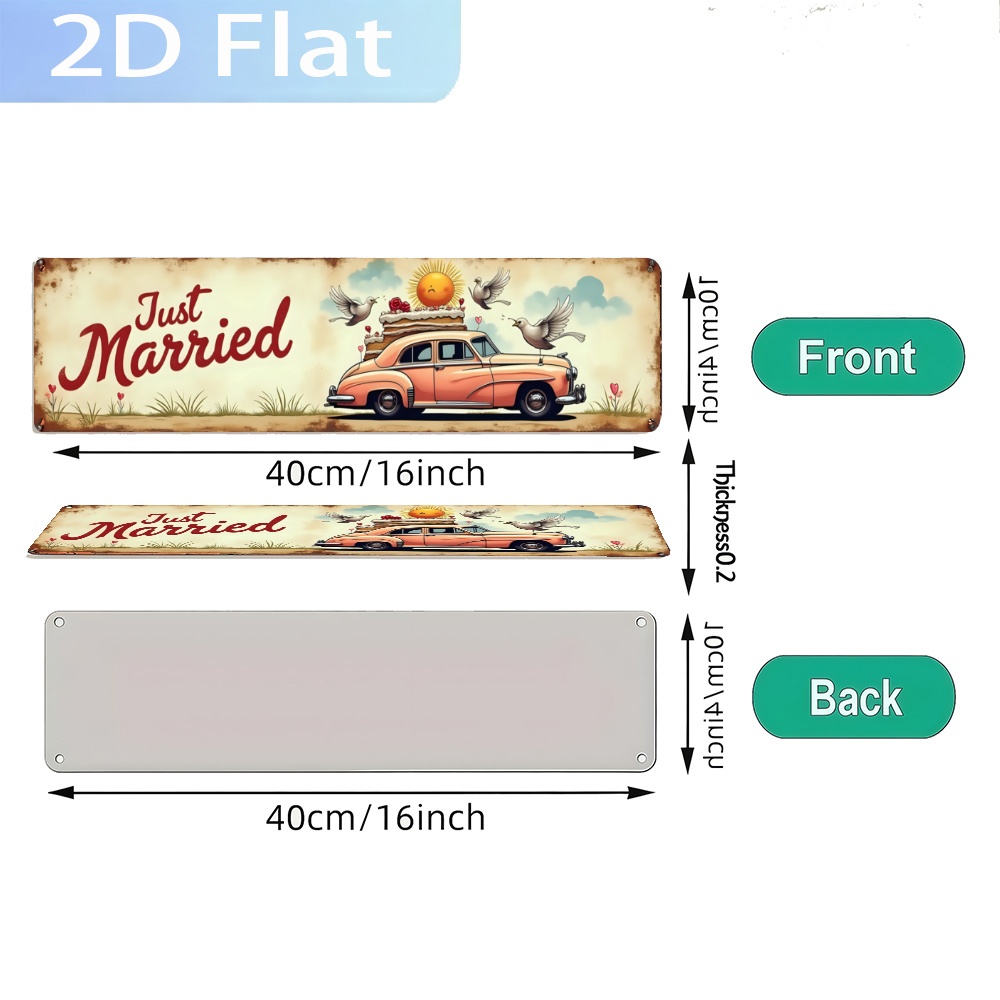 2D Flat - A Vintage-Style Sign - Home Bathroom Fittings reseña y precio