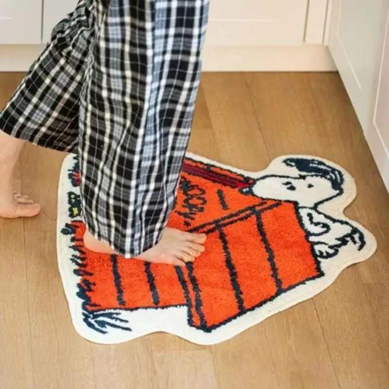 Cute Cartoon Snoopy House Shap - Home Goods Bathroom Mats reseña y precio