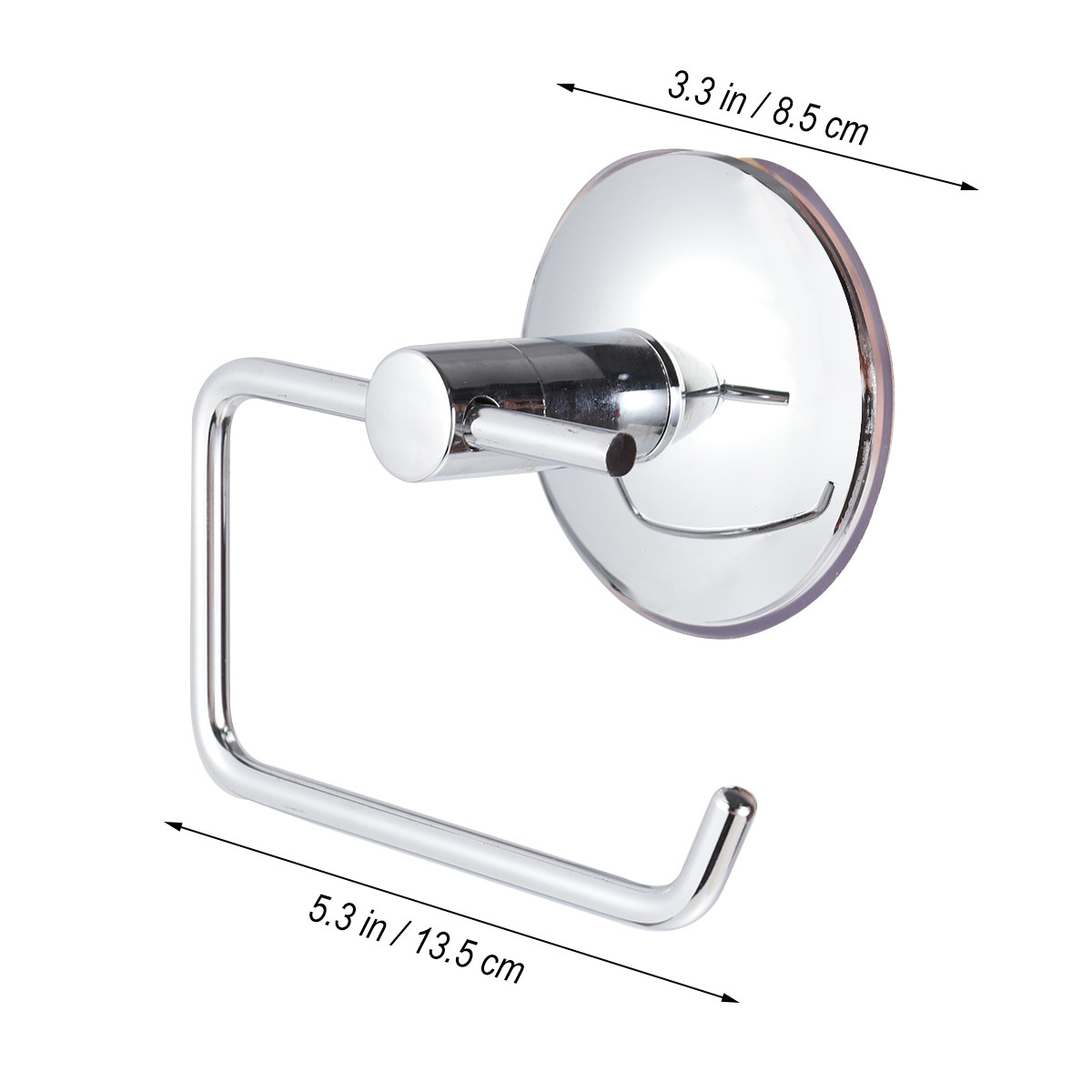 Stainless Steel Suction Cup To - Home Bathroom Paper Towel Holder reseña y precio