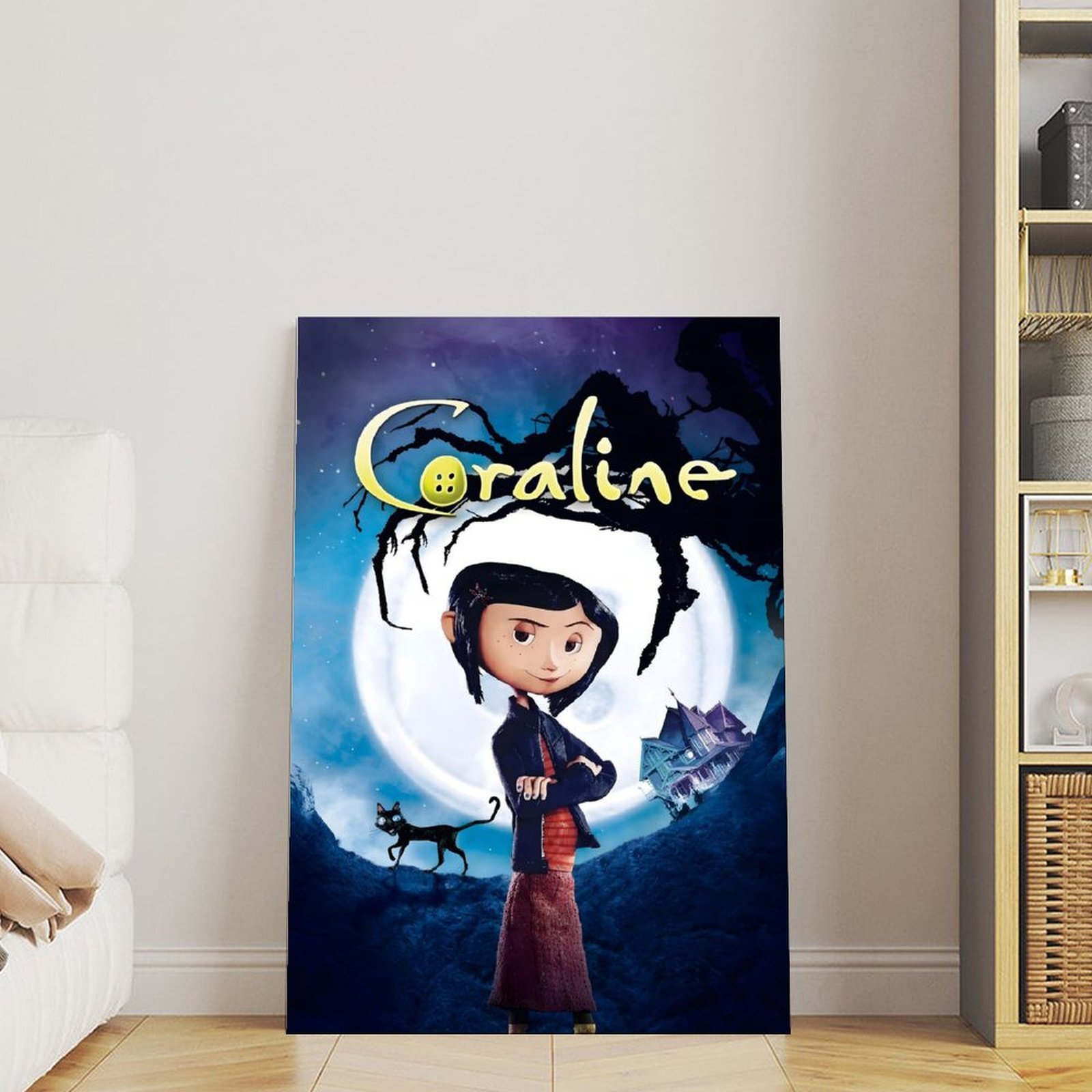 Coraline Movie Poster Fantasy  - Home Bathroom Movie reseña y precio