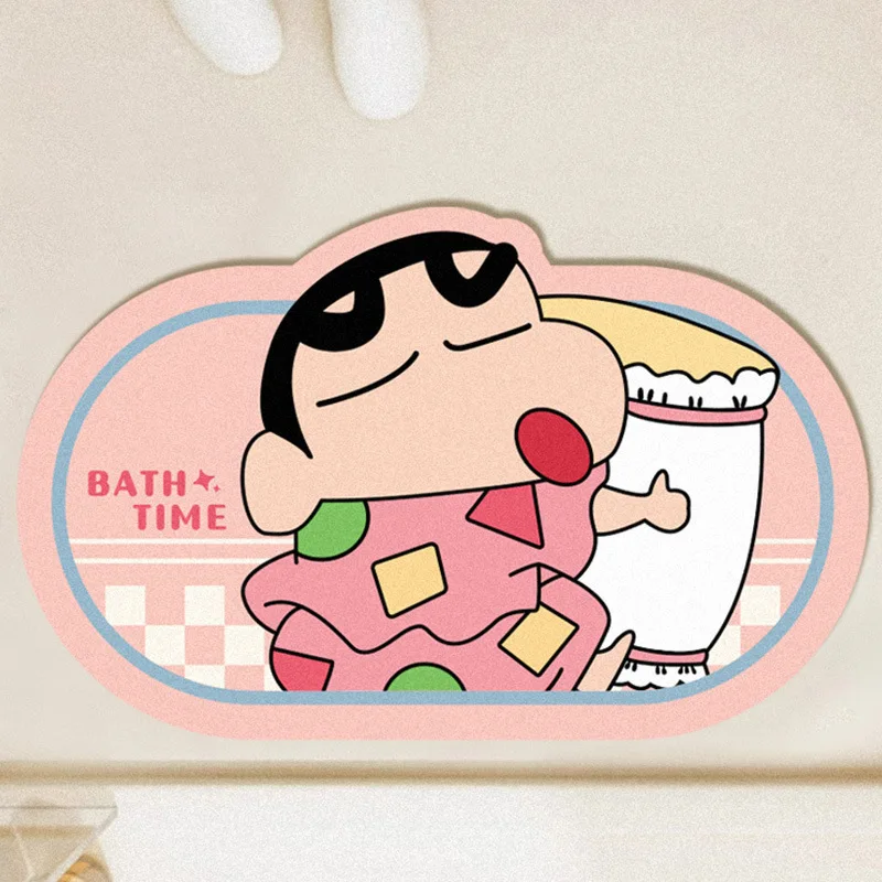 Cartoon Cute Crayon Shin-chan  - Home Goods Bathroom Mats reseña y precio