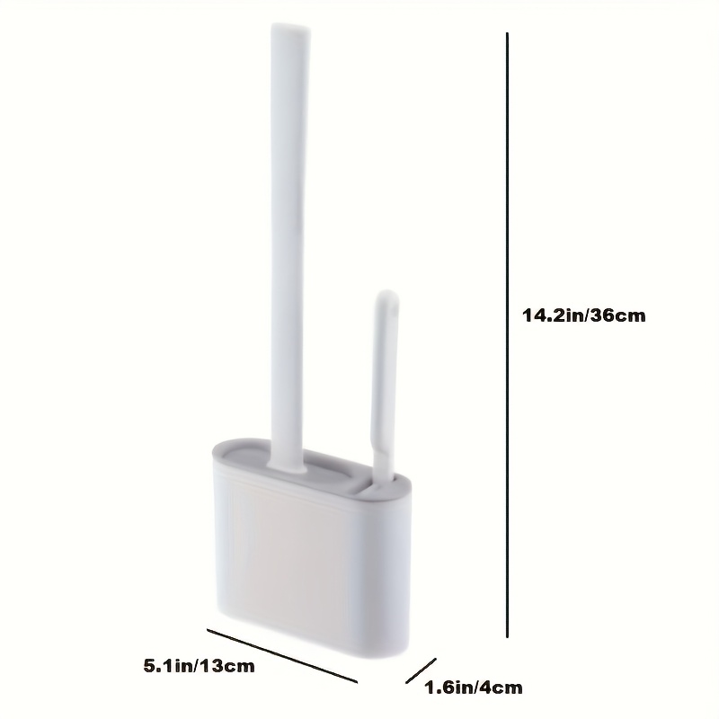 Wall Mount Toilet Brush Set, M - Home Goods Bathroom Storage reseña y precio