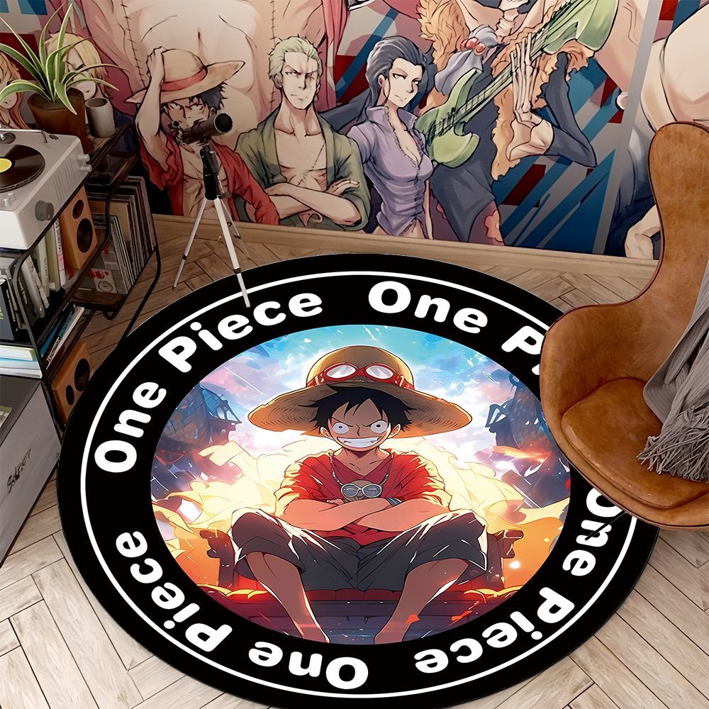 One Piece Floor Mat Anime Non- - Home Goods Bathroom Mats reseña y precio