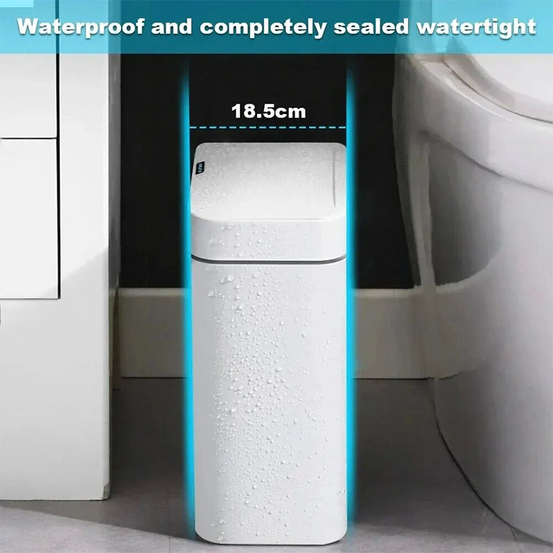 15L Narrow Smart Bathroom Tras - Home Bathroom Trash Can reseña y precio