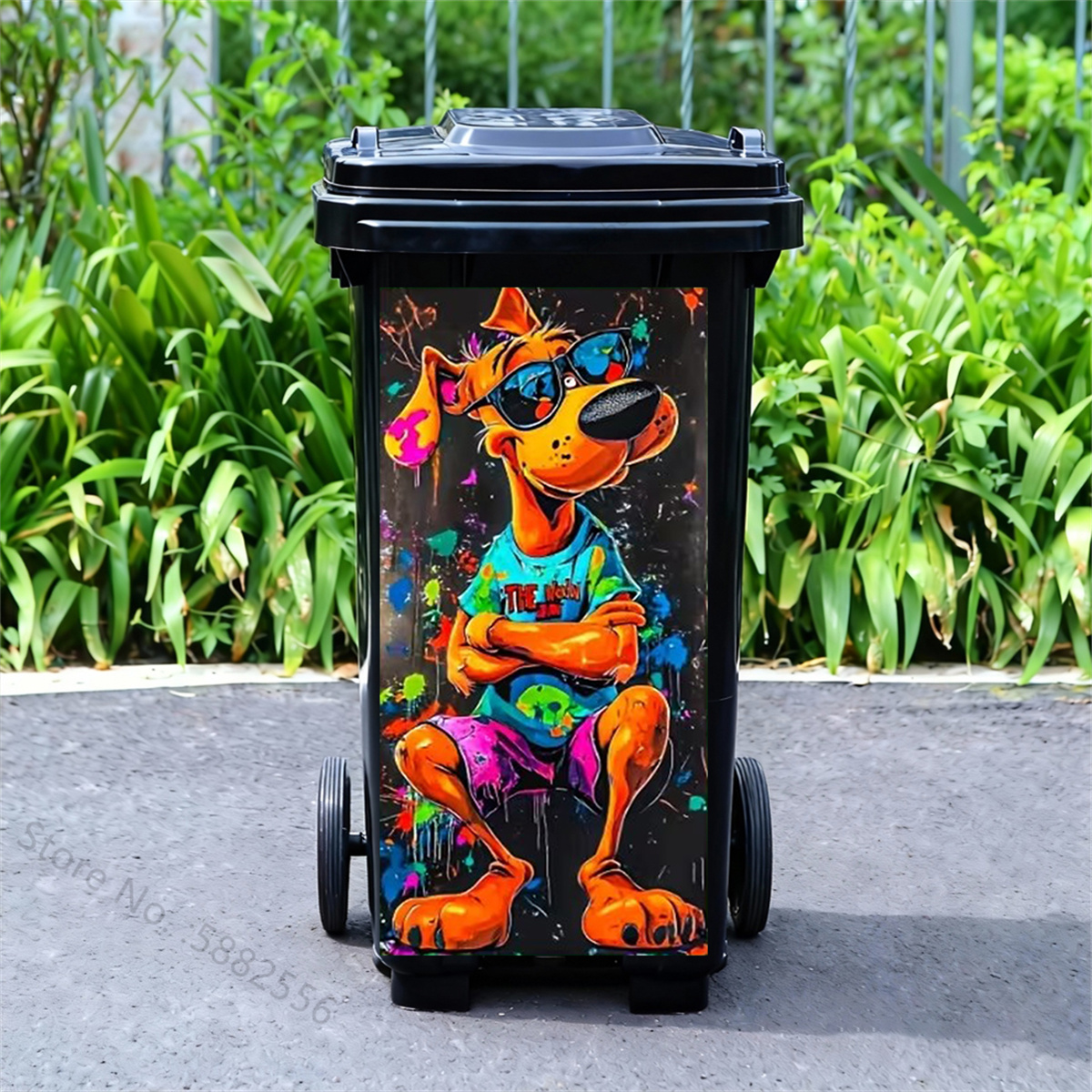 Funny Cartoon Horse Trash Can  - Home Bathroom Trash Can reseña y precio