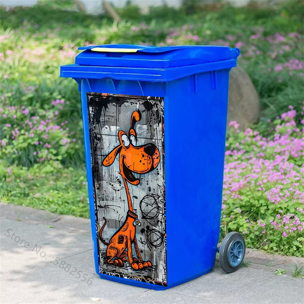 Funny Cartoon Horse Trash Can  - Home Bathroom Trash Can reseña y precio