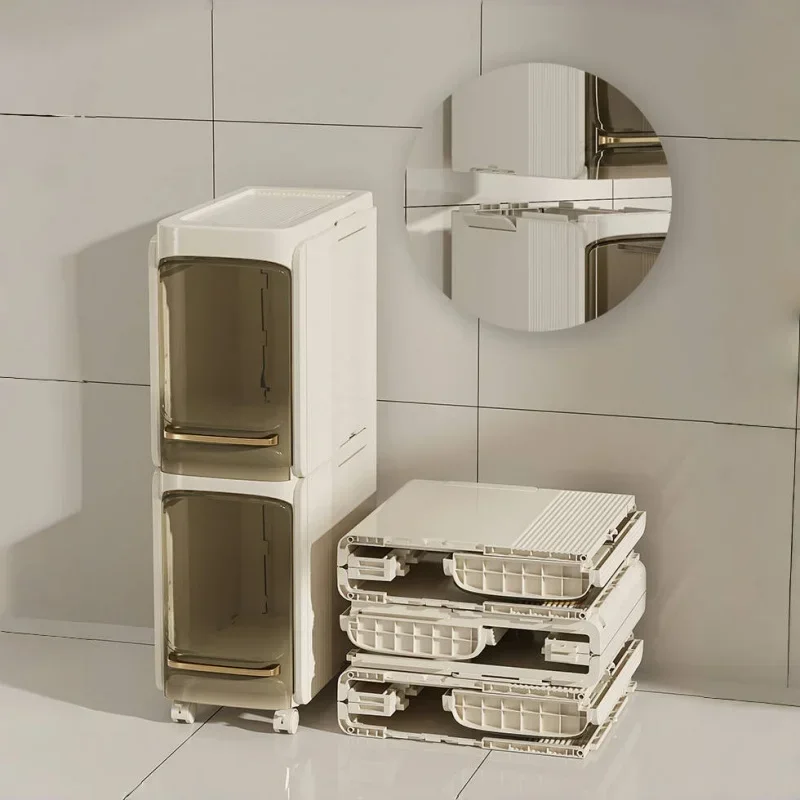 Mobile Foldable Bathroom Gap C - Home Essentials Bathroom Rack reseña y precio