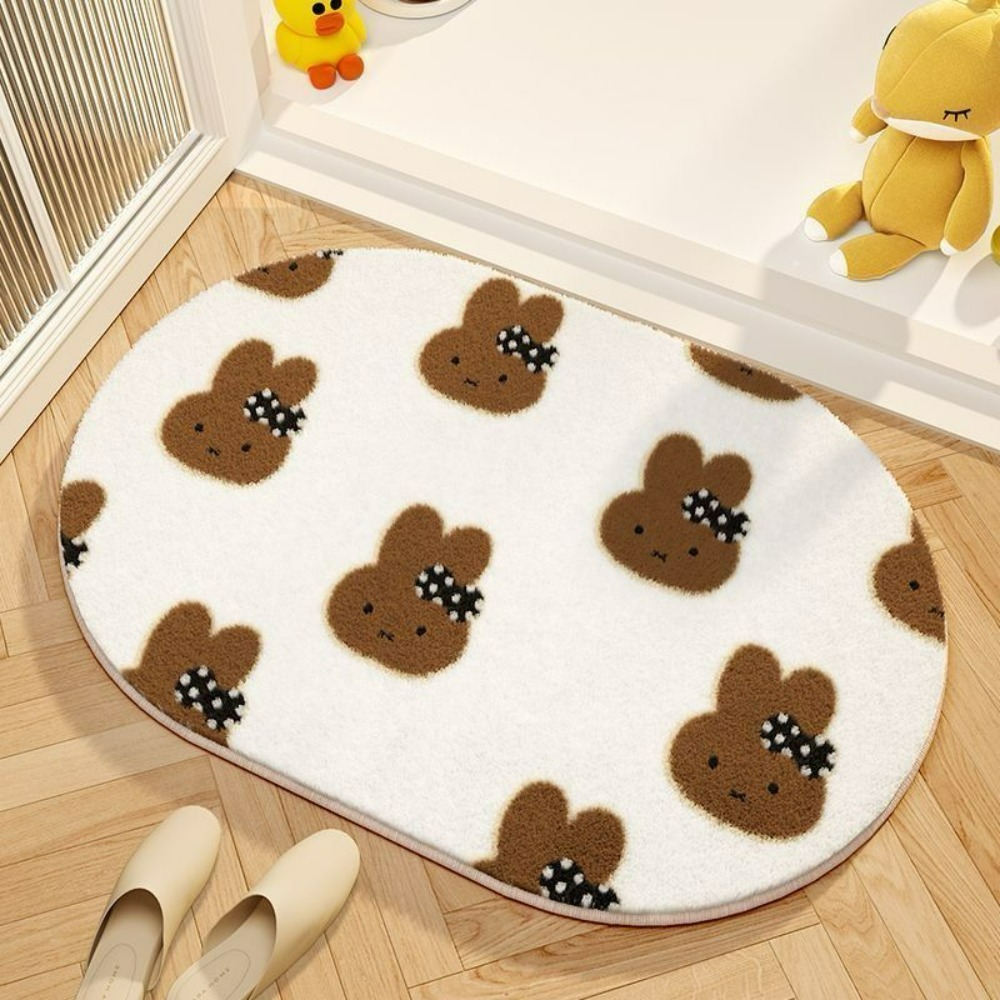 Miffy Cartoon Floor Mat Soft I - Home Goods Bathroom Mats reseña y precio