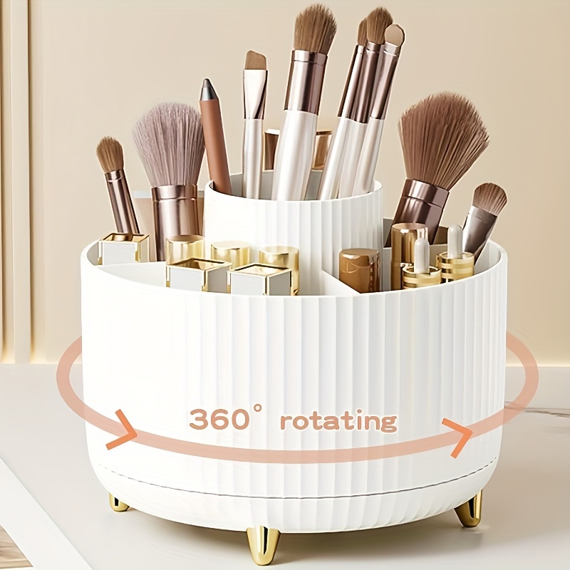 Rotatable Makeup Desktop Cosme - Home Goods Bathroom Storage reseña y precio