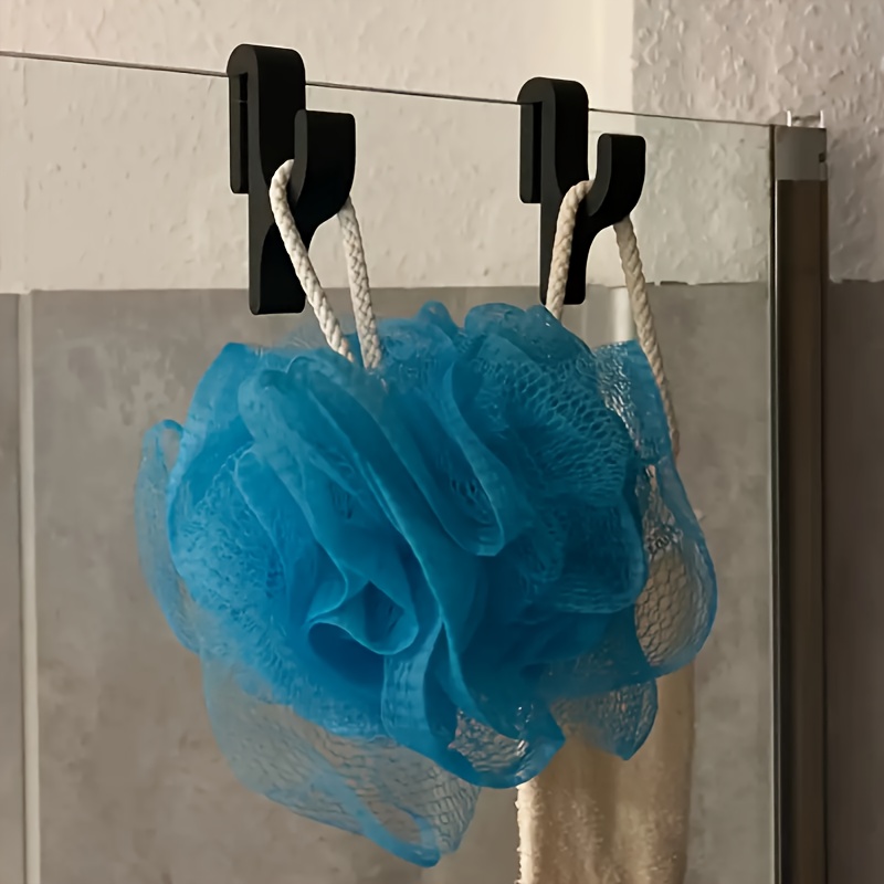 Set of 2Pcs White/2Pcs Black,  - Home Essentials Bathroom Rack reseña y precio