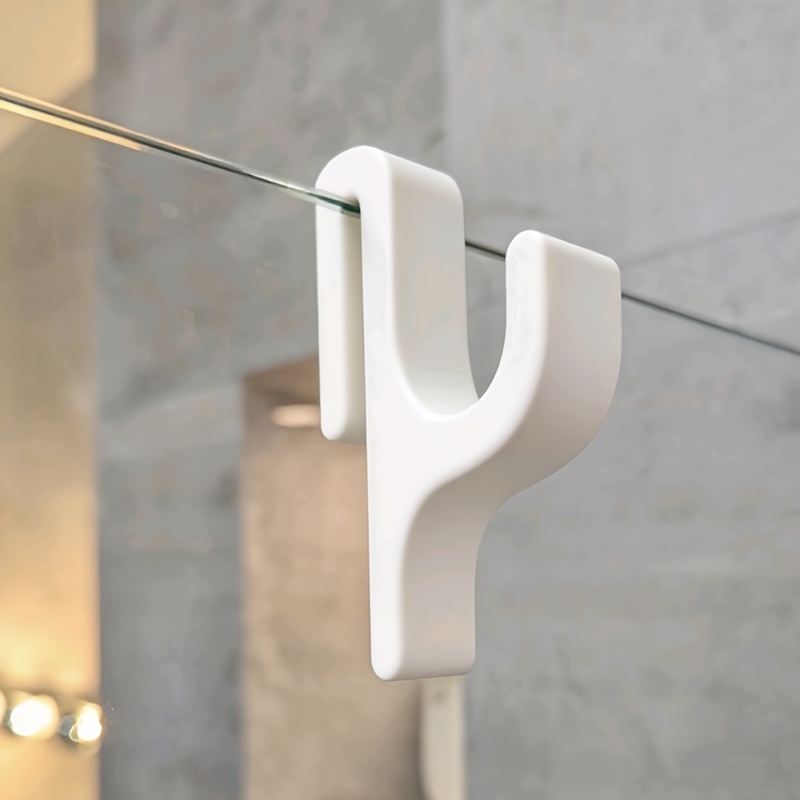 Set of 2Pcs White/2Pcs Black,  - Home Essentials Bathroom Rack reseña y precio