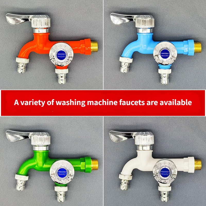 Faucet Double Outlet Dual Cont - Home Bathroom Fittings reseña y precio