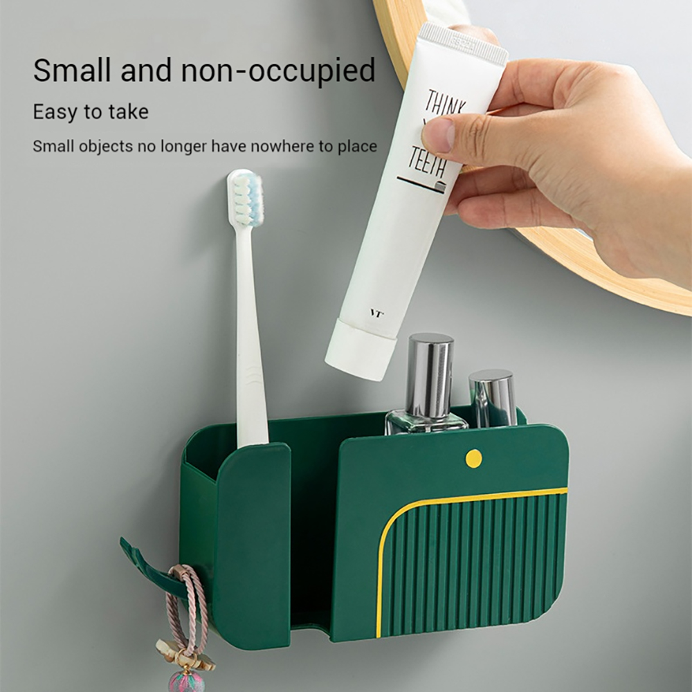 Punch-Free Retro Wall Storage  - Home Essentials Bathroom Rack reseña y precio