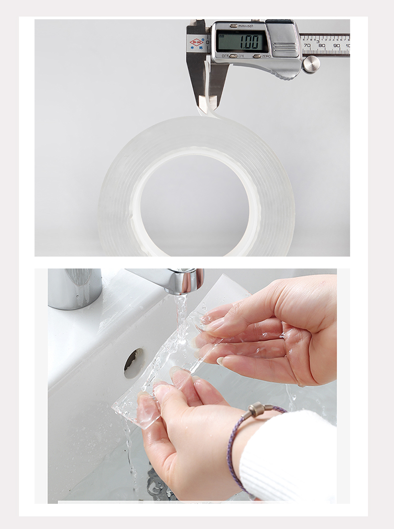 Transparent Double Sided Tape  - Home Bathroom Tiles reseña y precio