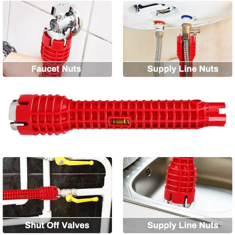 Universal Plumbing Tool Double - Home Bathroom Water Heater reseña y precio