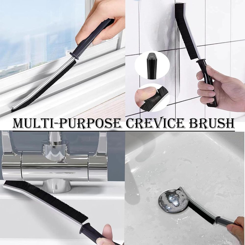 9 Pcs Hard Bristle Crevice Cle - Home Kitchen Bathroom Cleaning reseña y precio
