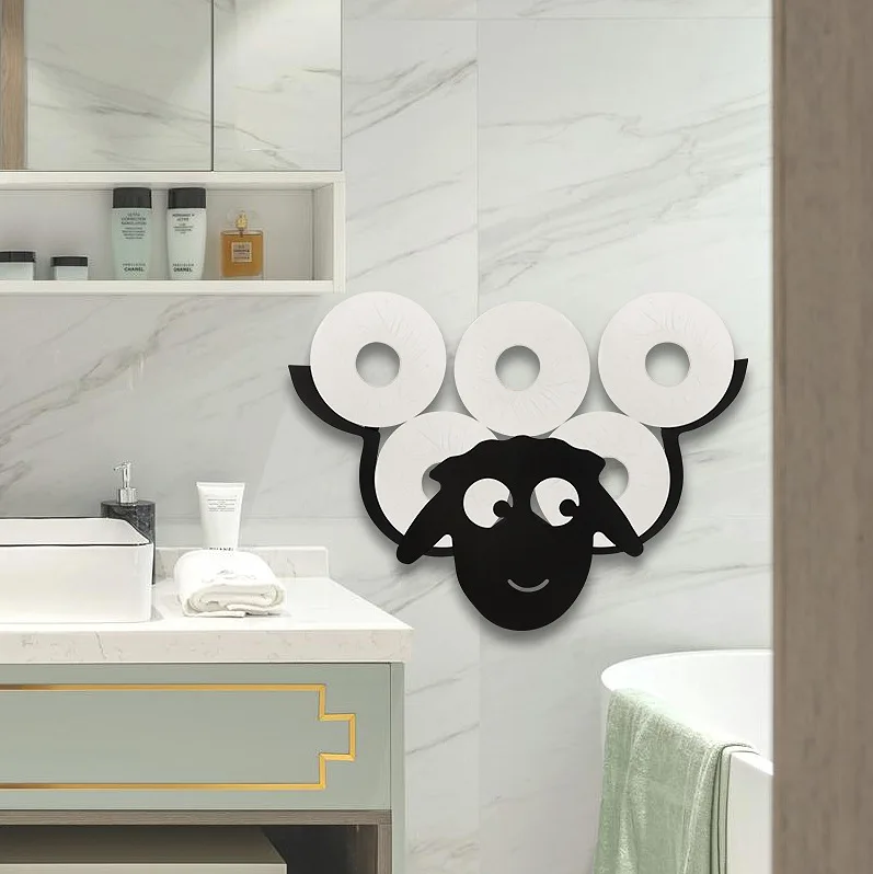 Steel Toilet Paper Holder Bath - Home Bathroom Paper Towel Holder reseña y precio