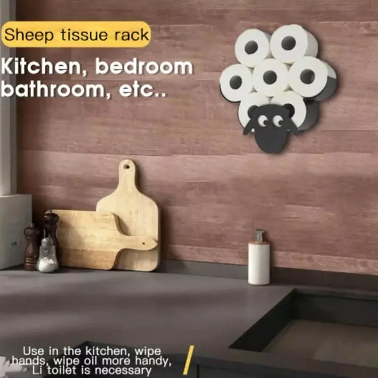 Steel Toilet Paper Holder Bath - Home Bathroom Paper Towel Holder reseña y precio