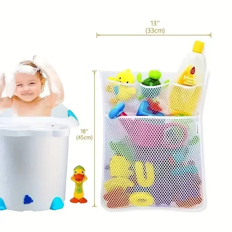 Toy Bag Net Bathroom Organizer - Home Goods Bathroom Storage reseña y precio