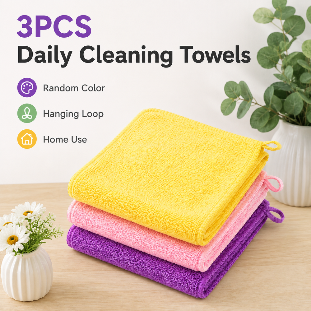 Multicolor Microfiber Square T - Home Kitchen Bathroom Cleaning reseña y precio
