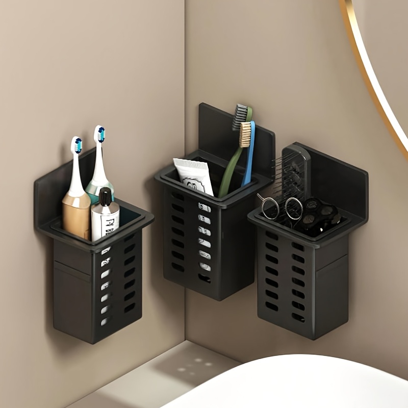 1/2/4 Piece Set Toothbrush Hol - Home Essentials Bathroom Rack reseña y precio