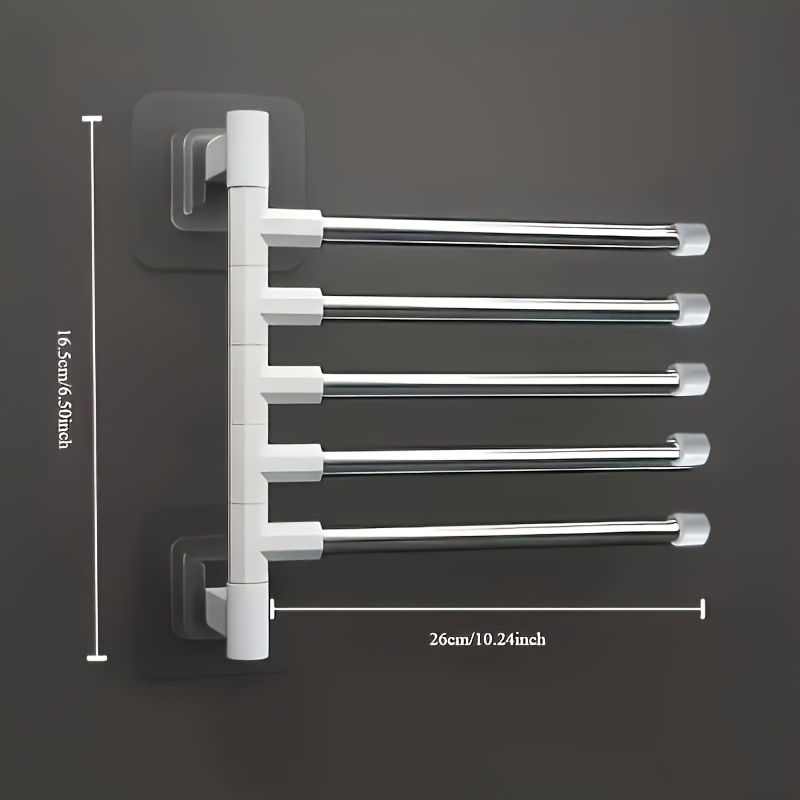 Modern Minimalist Floating Tow - Home Essentials Bathroom Rack reseña y precio