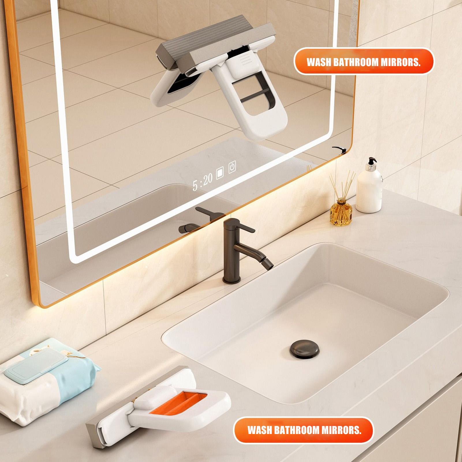 Self-Squeezing Desktop Mop Han - Home Kitchen Bathroom Cleaning reseña y precio