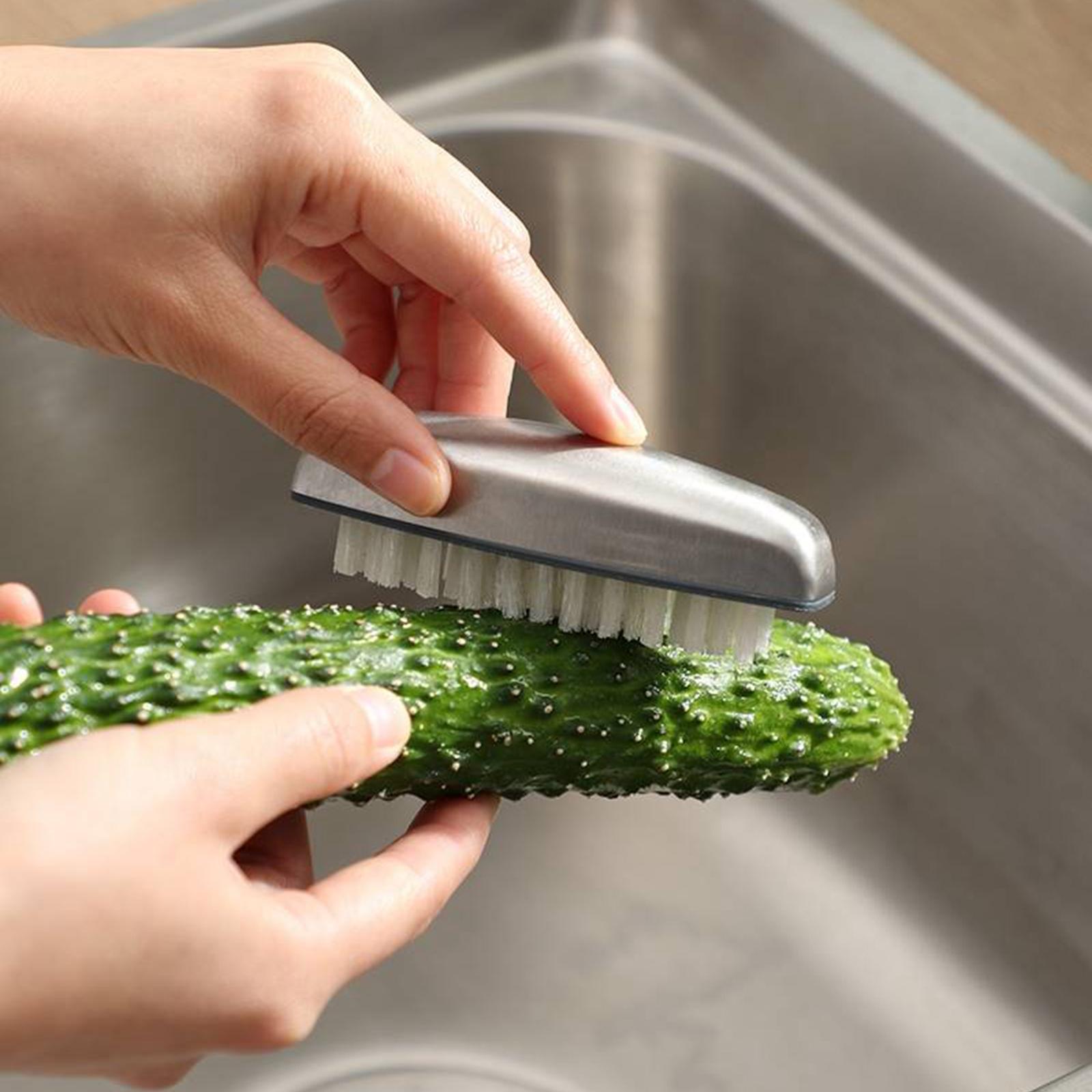 Nail Cleaning Brush Stainless  - Home Kitchen Bathroom Cleaning reseña y precio