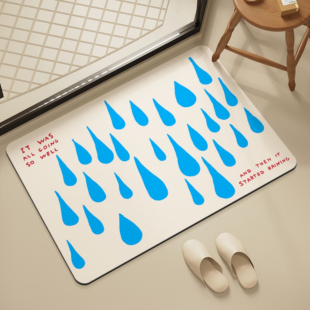 VIKAMA Bathroom Tile Shower Ma - Home Goods Bathroom Mats reseña y precio