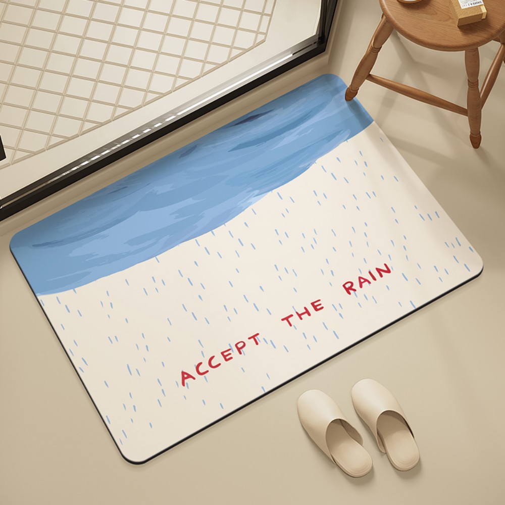 VIKAMA Bathroom Tile Shower Ma - Home Goods Bathroom Mats reseña y precio