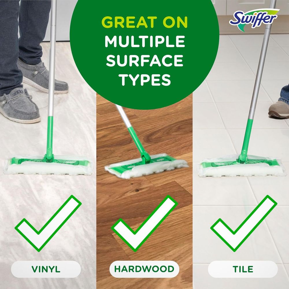 Sweep Mop Dry Pads Reill, Floo - Home Kitchen Bathroom Cleaning reseña y precio