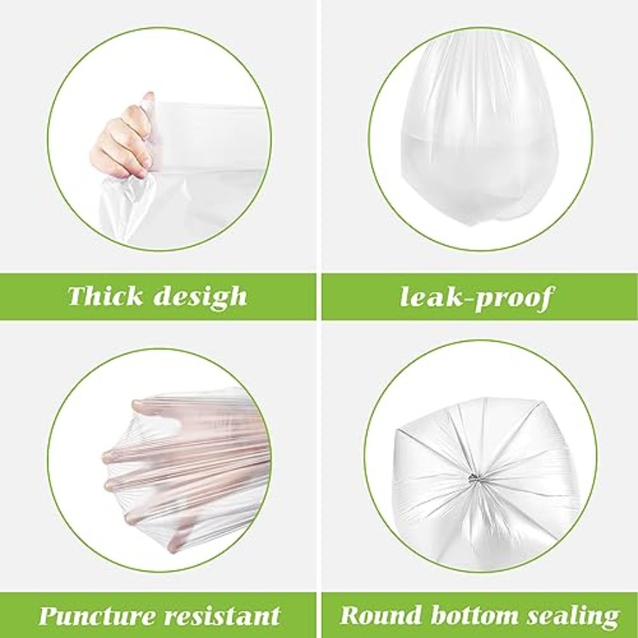 Small Trash Bags 4 Gallon 20 s - Home Bathroom Trash Can reseña y precio