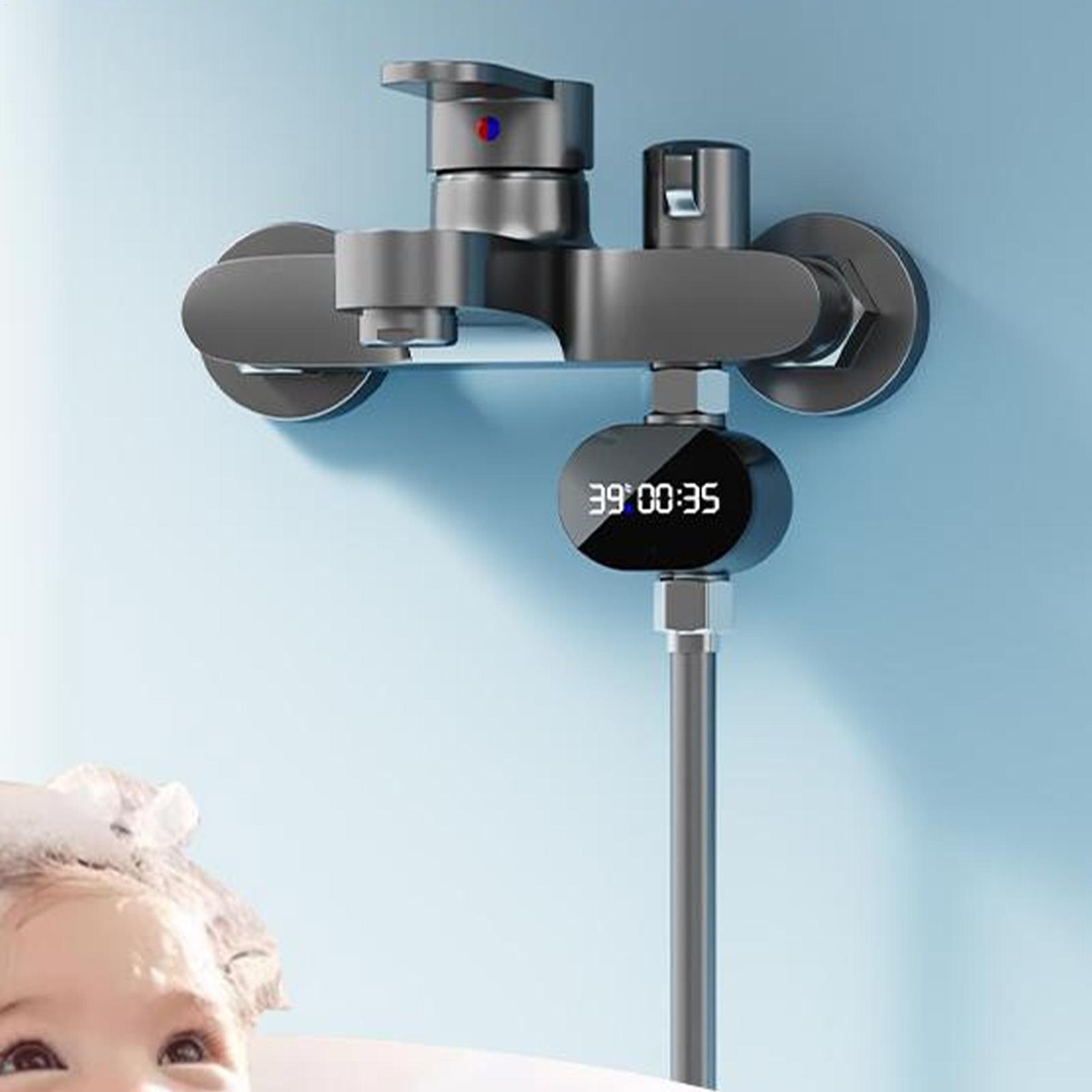 Water Thermometer Bathroom Led - Home Bathroom Fittings reseña y precio