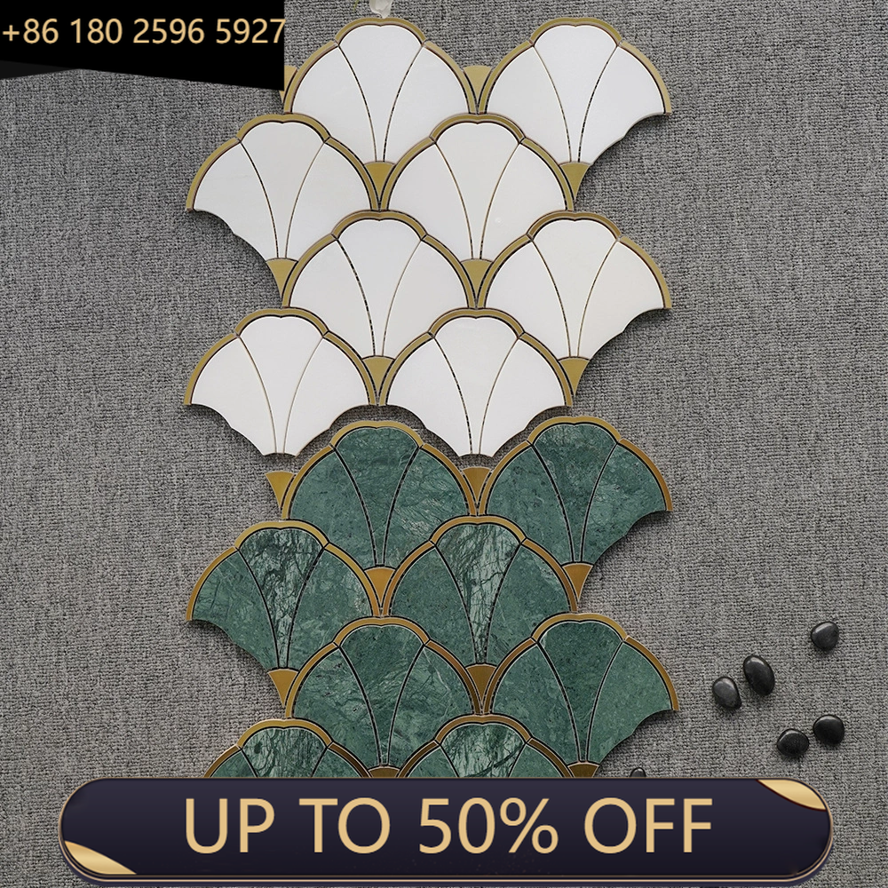Natural Marble Mosaic Pattern  - Home Bathroom Tiles reseña y precio