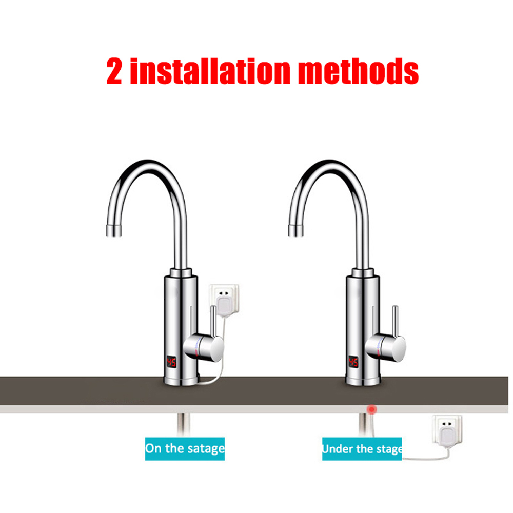 3000W Electric Water Heater Ba - Home Bathroom Water Heater reseña y precio