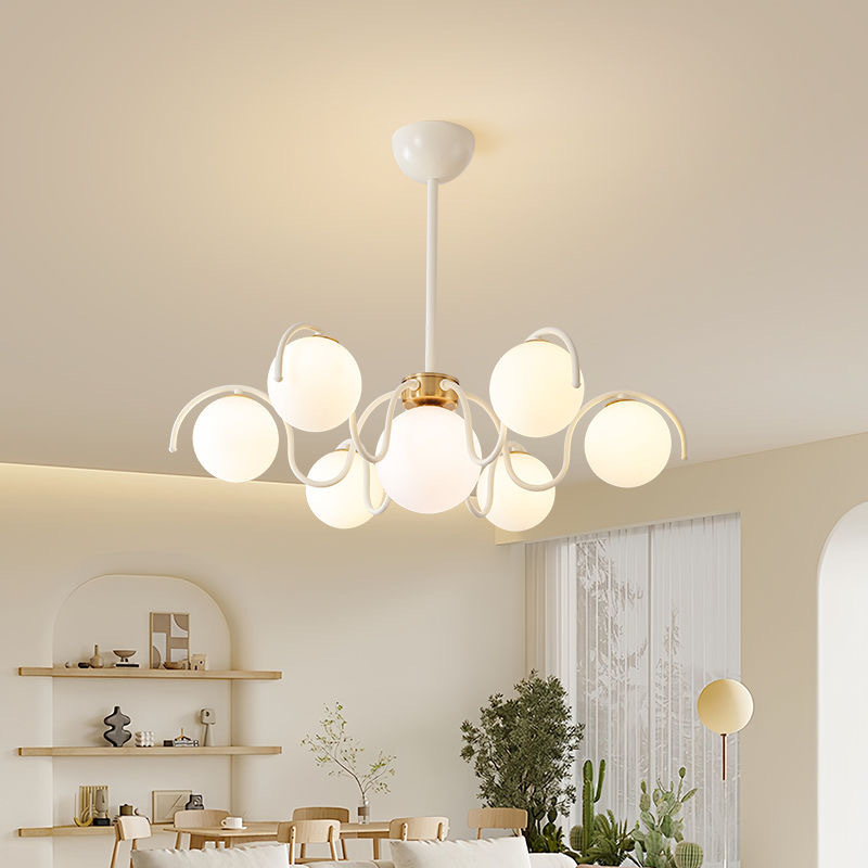 Cream Style LED Ceiling Chande - Home Bathroom Lighting Design reseña y precio
