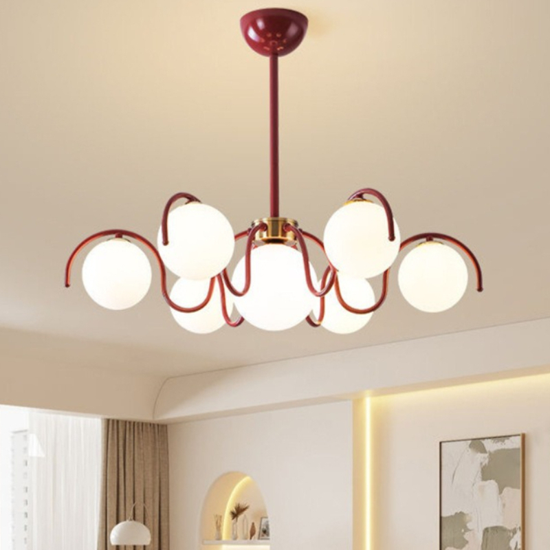 Cream Style LED Ceiling Chande - Home Bathroom Lighting Design reseña y precio